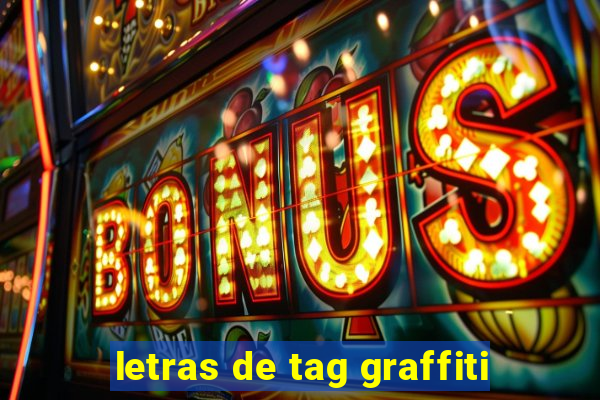 letras de tag graffiti